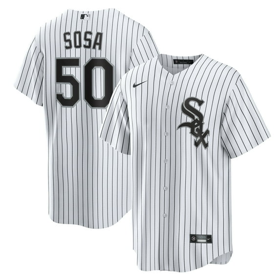 Men's Nike Lenyn Sosa White Chicago White Sox Home Replica Jersey