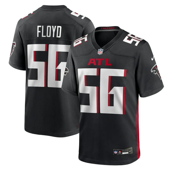Men's Nike Leonard Floyd  Black Atlanta Falcons Team Game Jersey