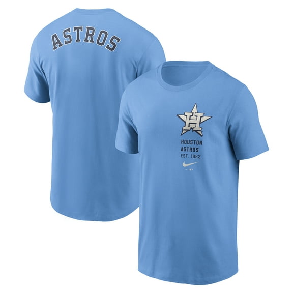 Men's Nike Light Blue Houston Astros Record Shattered T-Shirt