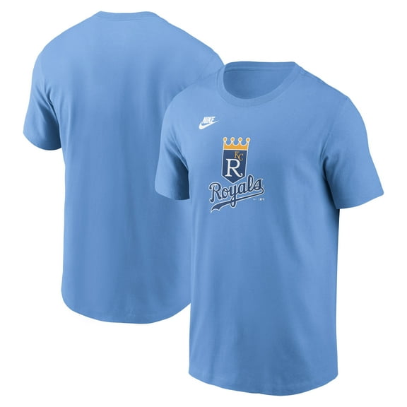 Men's Nike Light Blue Kansas City Royals Cooperstown Collection T-Shirt