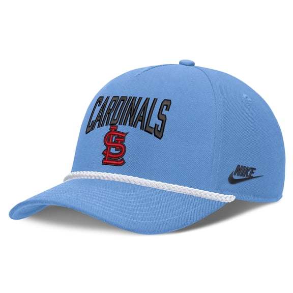 Men's Nike Light Blue St. Louis Cardinals Cooperstown Rise Adjustable Hat