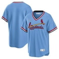 thumbnail image 1 of Men's Nike Light Blue St. Louis Cardinals Road Cooperstown Collection Team Jersey, 1 of 3