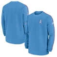 thumbnail image 1 of Men's Nike Light Blue Tennessee Titans Alternate Logo Coach Long Sleeve Top, 1 of 3