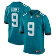 thumbnail image 1 of Men's Nike Logan Cooke Teal Jacksonville Jaguars Game Jersey, 1 of 4