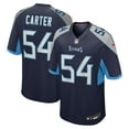 thumbnail image 1 of Men's Nike Lorenzo Carter  Navy Tennessee Titans Team Game Jersey, 1 of 6