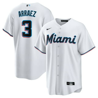 Youth Miami Marlins Nike White Home Blank Replica Jersey