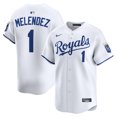 thumbnail image 1 of Men's Nike MJ Melendez White Kansas City Royals Home Limited Player Jersey, 1 of 3
