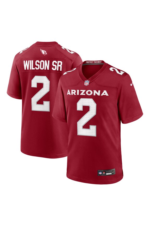 Men's Nike Mack Wilson Sr. Cardinal Arizona Cardinals Team Game Jersey