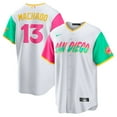 thumbnail image 1 of Men's Nike Manny Machado White San Diego Padres City Connect Replica Player Jersey, 1 of 3