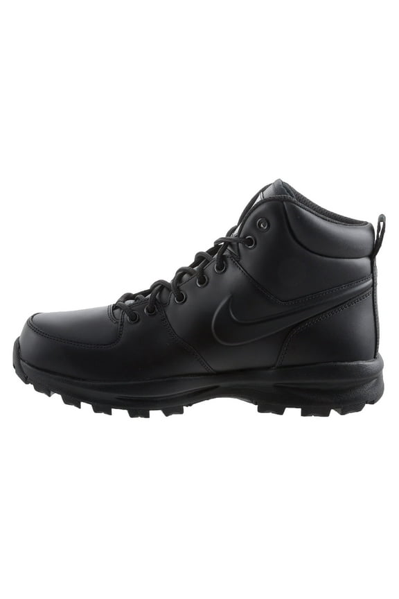 Men's Nike Manoa Leather Black/Black (454350 003) - 4