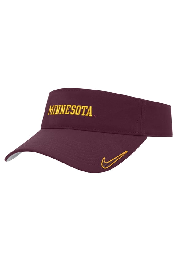 Men's Nike Maroon Minnesota Golden Gophers 2024 Sideline Ace Performance Adjustable Visor
