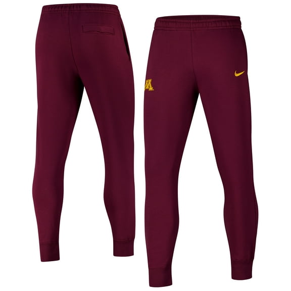 Men's Nike Maroon Minnesota Golden Gophers Club Fleece Pants