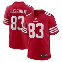 Men's Nike Marquez Valdes-Scantling  Scarlet San Francisco 49ers Team Game Jersey