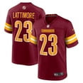 thumbnail image 1 of Men's Nike Marshon Lattimore  Burgundy Washington Commanders  Game Jersey, 1 of 3