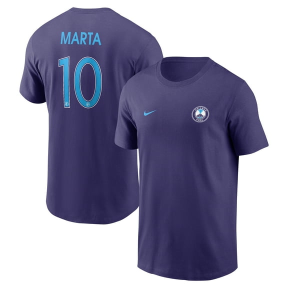 Men's Nike Marta Vieira da Silva Purple Orlando Pride Core Crew Neck T-Shirt