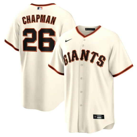 Men's Nike Matt Chapman Cream San Francisco Giants Home Replica Jersey