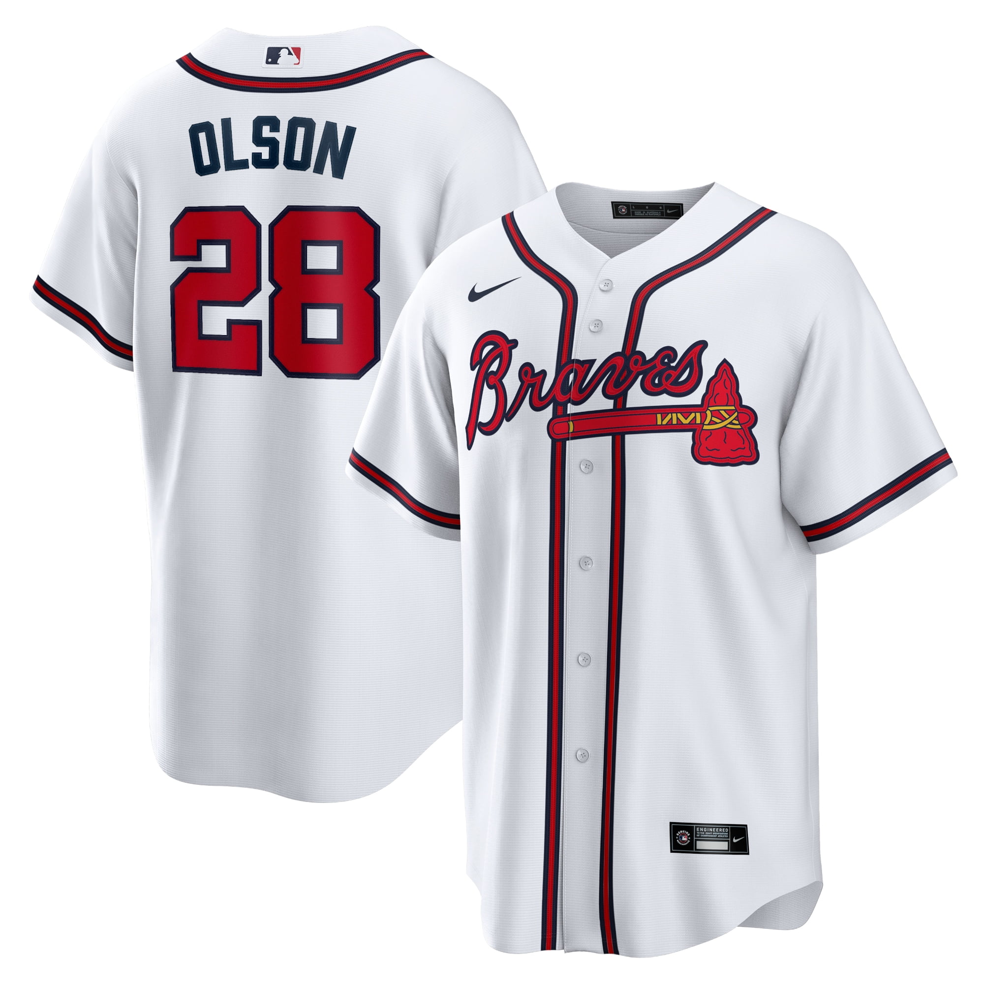 Women’s Atlanta Braves Navy Replica 2020 Alternate Custom Jersey