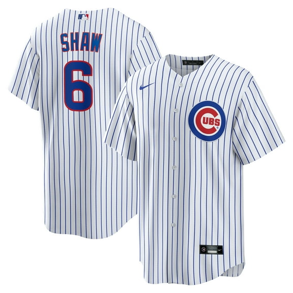 Men's Nike Matt Shaw White Chicago Cubs Home Replica Jersey
