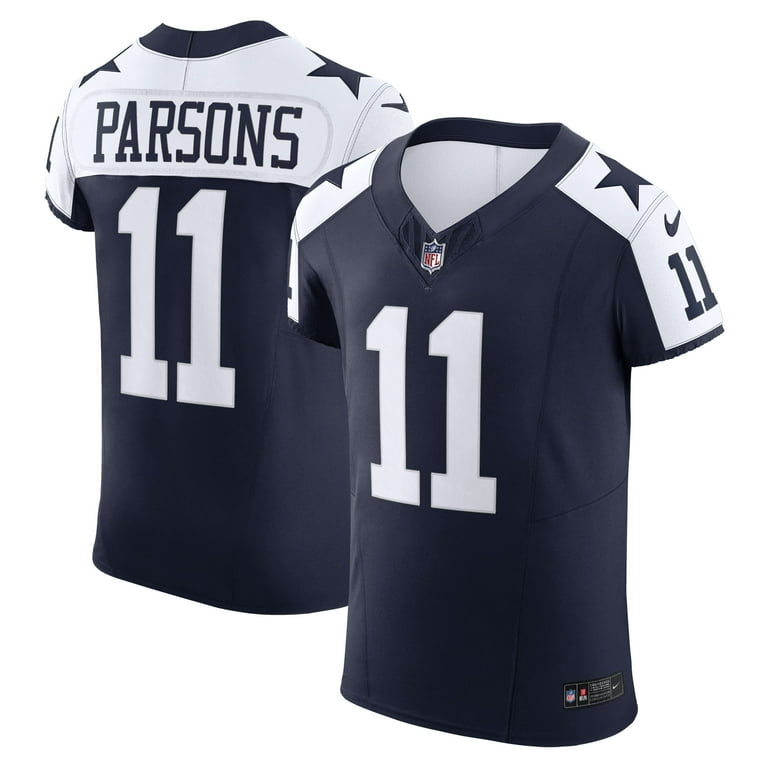 Men s Nike Micah Parsons Navy Dallas Cowboys Alternate Vapor F.U.S.E. Elite Jersey Walmart