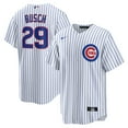 thumbnail image 1 of Men's Nike Michael Busch White Chicago Cubs Home Replica Jersey, 1 of 3