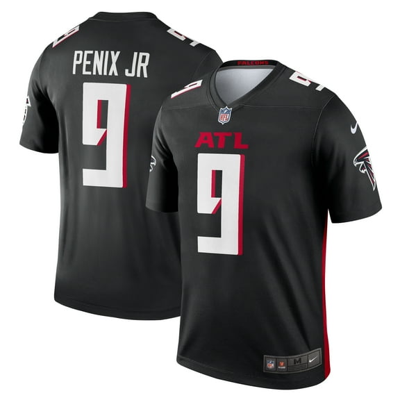 Men's Nike Michael Penix Jr. Black Atlanta Falcons Legend Player Performance Top