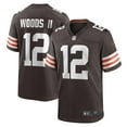 thumbnail image 1 of Men's Nike Michael Woods II Brown Cleveland Browns Game Player Jersey, 1 of 4