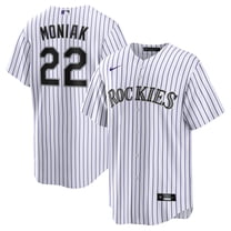 Men's Nike Mickey Moniak White Colorado Rockies Home Replica Jersey