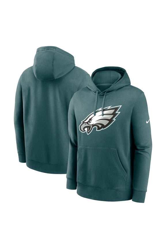 Men's Nike Midnight Green Philadelphia Eagles Primetime-Club Logo Hoodie