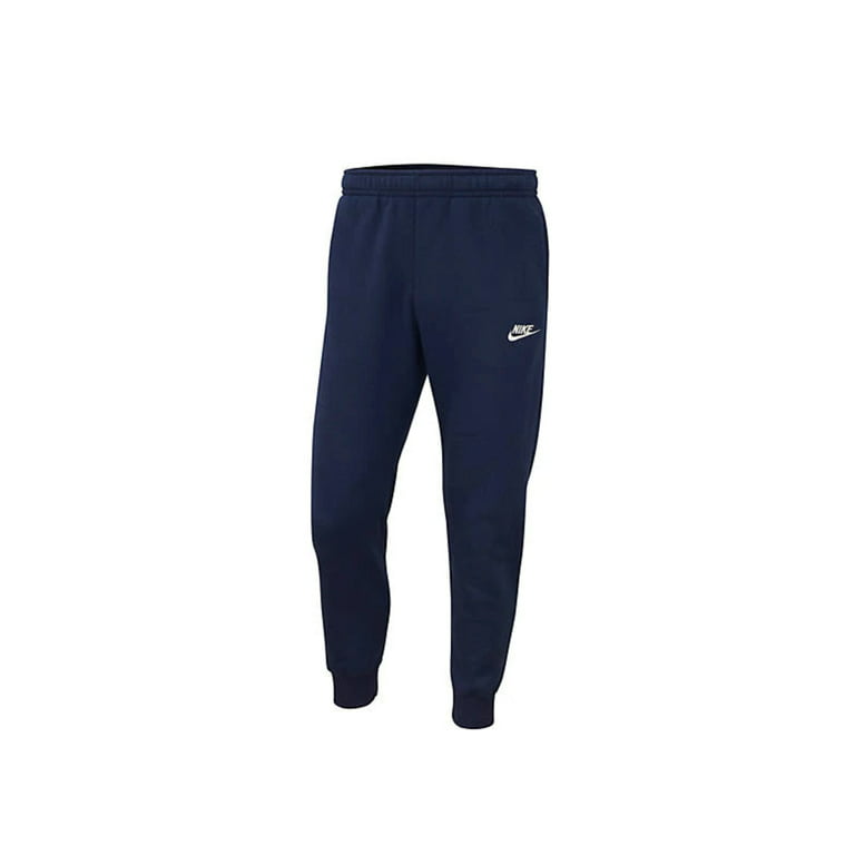 Sportswear (BV2671 Club XL - Nike Men\'s Joggers Navy/White Fleece 410) Midnight
