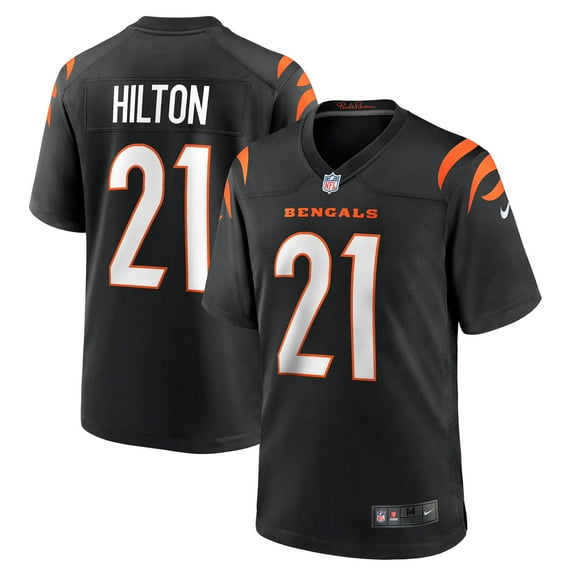 Men's Nike Mike Hilton Black Cincinnati Bengals Alternate Game Jersey