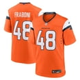 thumbnail image 1 of Men's Nike Mitchell Fraboni  Orange Denver Broncos Team Game Jersey, 1 of 6