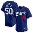 Men's Nike Mookie Betts Royal Los Angeles Dodgers 2024 World Series