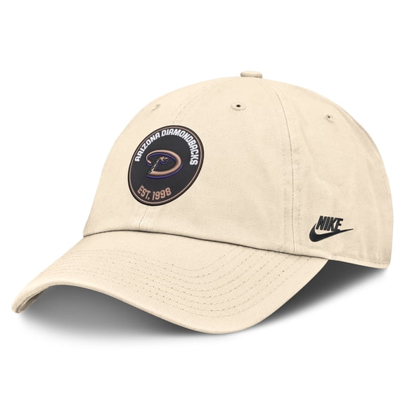 Men's Nike Natural Arizona Diamondbacks Cooperstown Collection Club Adjustable Hat