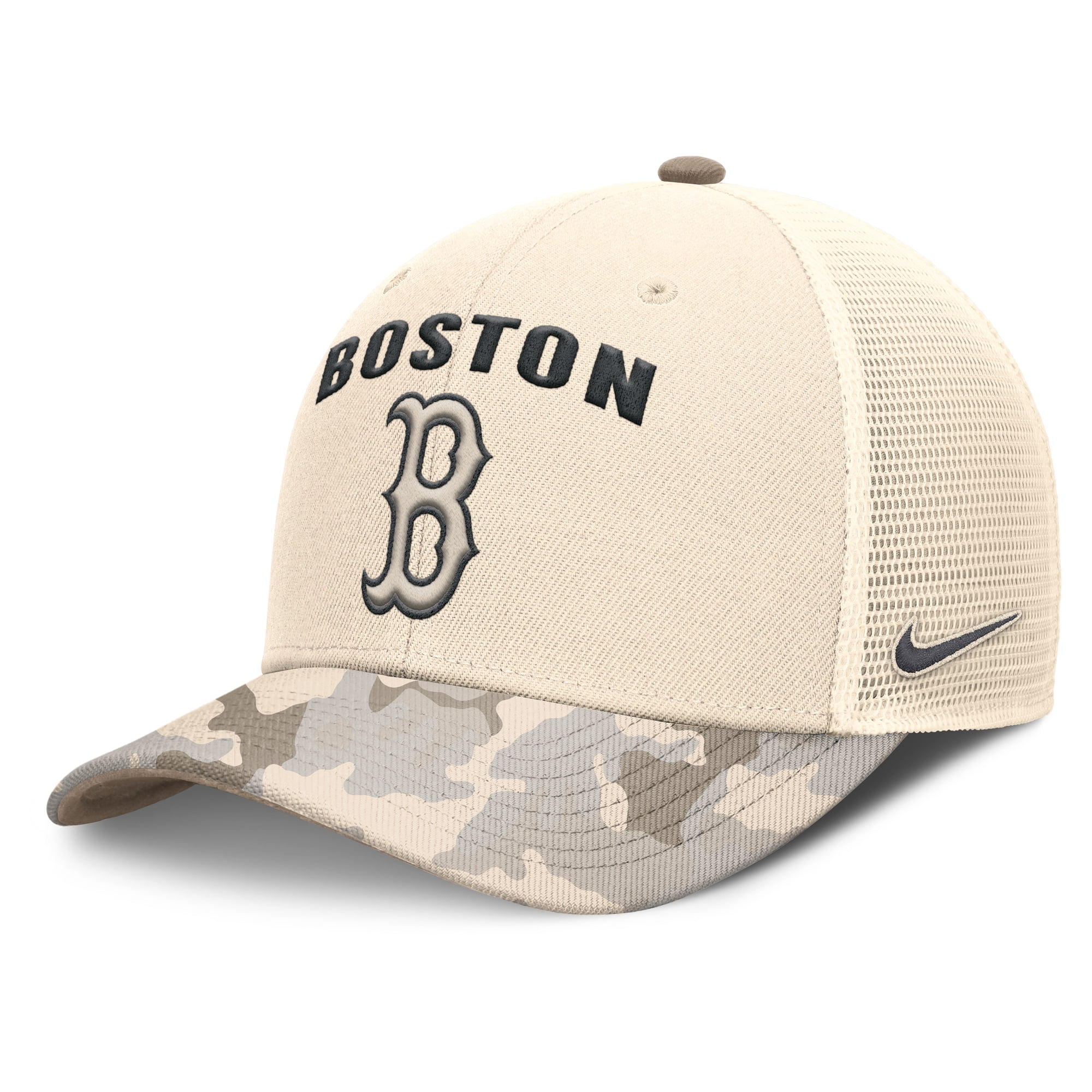 Mitchell & Ness Charlotte Hornets Camo Snapback Hat - Black & Camo Adjustable Baseball Cap