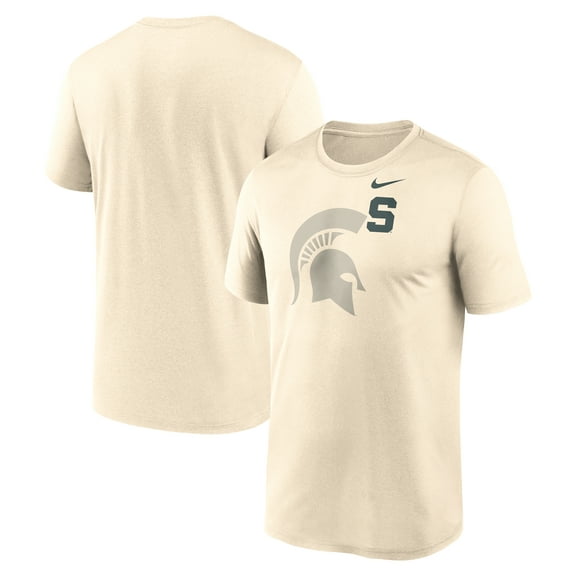 Men's Nike Natural Michigan State Spartans Campus Shadow Legend Performance T-Shirt