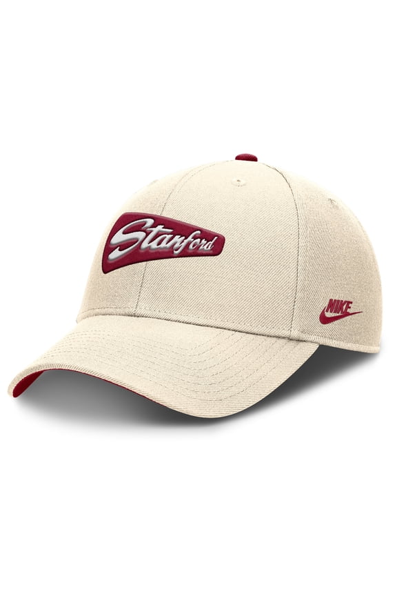 Men's Nike Natural Stanford Cardinal Rise Legacy Adjustable Hat