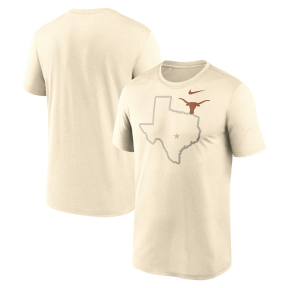 Men's Nike Natural Texas Longhorns Campus Shadow Legend Performance T-Shirt