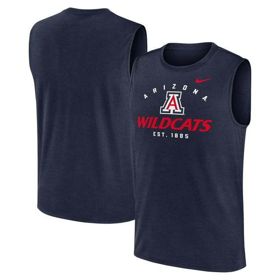 Men's Nike Navy Arizona Wildcats Primetime Legend Dri-FIT Muscle Tank Top