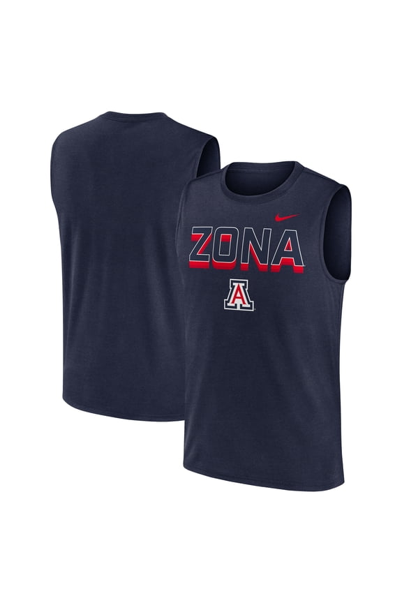 Men's Nike Navy Arizona Wildcats Primetime Tricode Legend Dri-FIT Tank Top