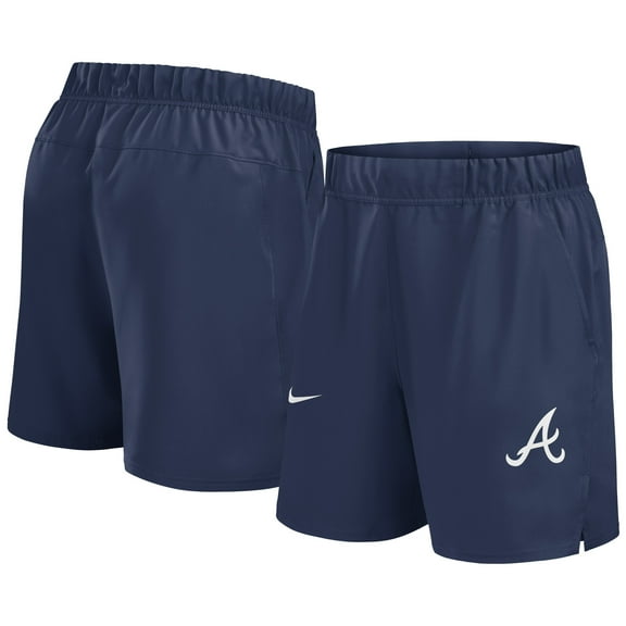 Men's Nike Navy Atlanta Braves Woven Victory Dri-FIT Shorts