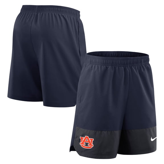 Men's Nike Navy Auburn Tigers 2025 Sideline Dri-FIT Shorts