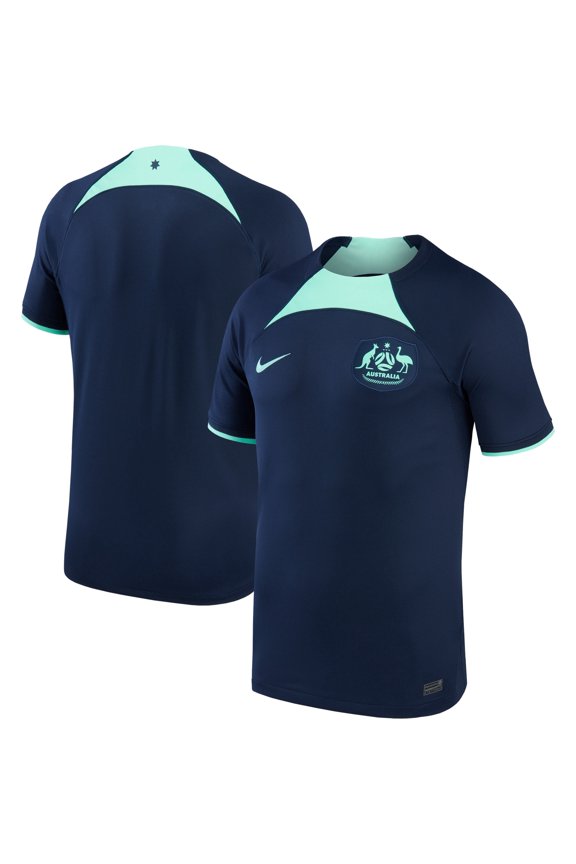 Men's Nike Navy Australia National Team 2022/23 AWAY Replica Jersey