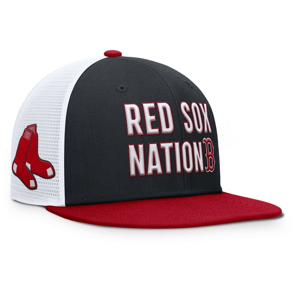 Men's Nike  Navy Boston Red Sox Pro Trucker Snapback Hat