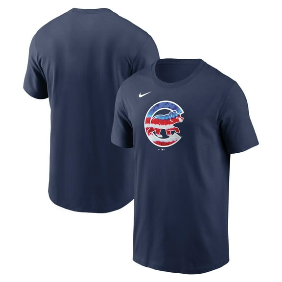 Men's Nike Navy Chicago Cubs Americana T-Shirt