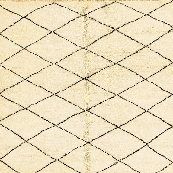 Ahgly Company Machine Washable Indoor Square Abstract Gold Area Rugs, 3' Square