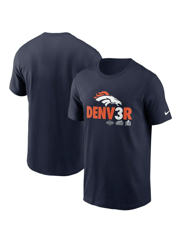 Men's Nike Navy Denver Broncos Hometown Collection Denv3r T-Shirt