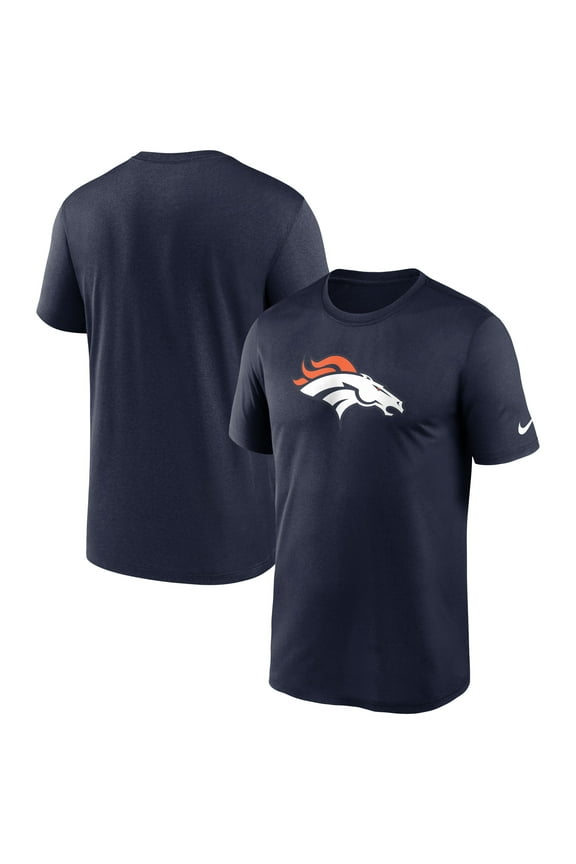 Men's Nike Navy Denver Broncos Primetime Legend Logo Performance T-Shirt