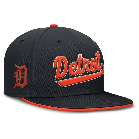 Men's Nike Navy Detroit Tigers True Dri-FIT Fitted Hat