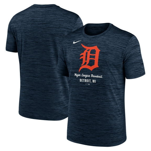 Men's Nike Navy Detroit Tigers Velocity Dri-FIT T-Shirt