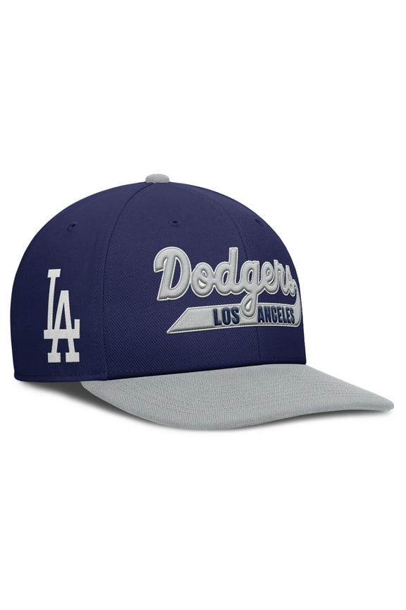 Men's Nike Navy/Gray Los Angeles Dodgers Pro Performance Snapback Hat